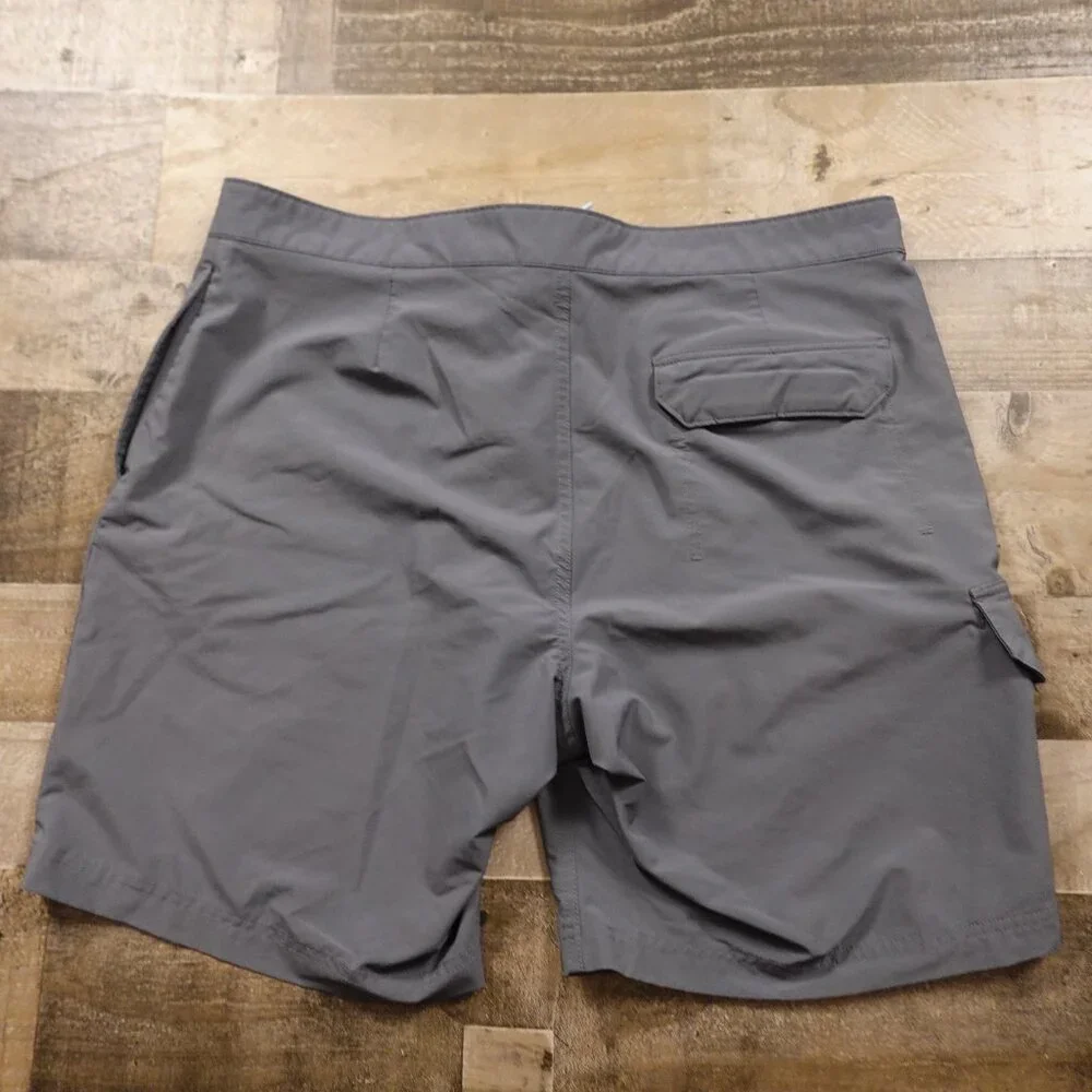 Duluth‎ Trading DuluthFlex Bull Moose Board Shorts Men's Size 38 Gray 9”